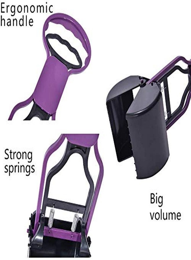 BLACK DOG Dog Potty Scooper Non-Breakable Pet Pooper Scooper for Dogs and Cats High Strength Material and Durable Spring for Easy Grass and Gravel Pick Up Puppies & Small Breed Dogs(Color May Vary) - Image 4